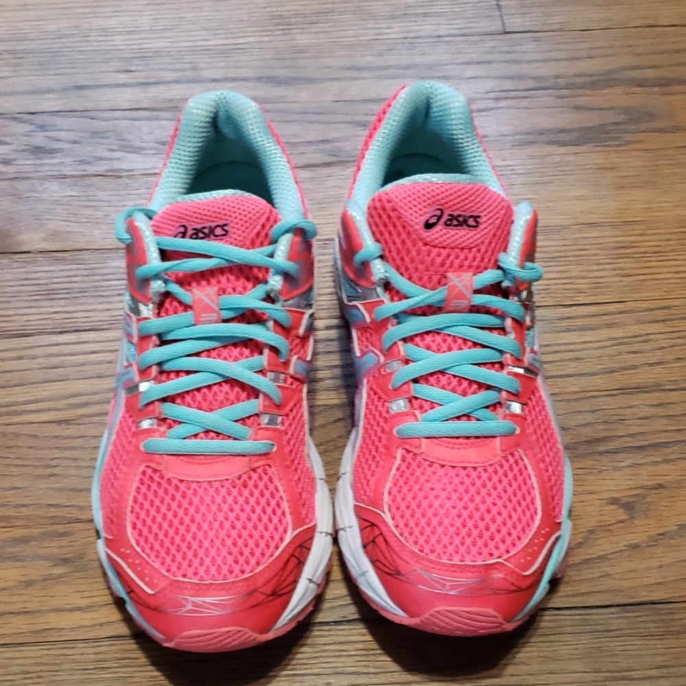 ASICS GT1000-8.5 Coral/Aqua